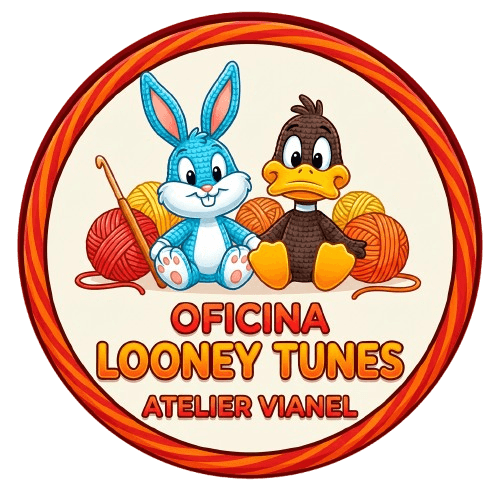 Turma do Looney Tunes em Amigurumi Logo